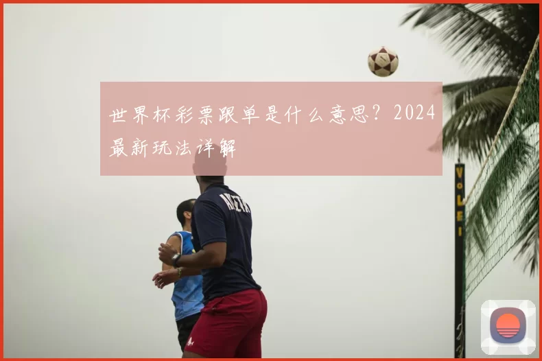 世界杯彩票跟单是什么意思？2024最新玩法详解