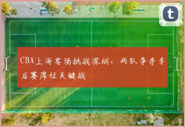 CBA上海客场挑战深圳，两队争夺季后赛席位关键战
